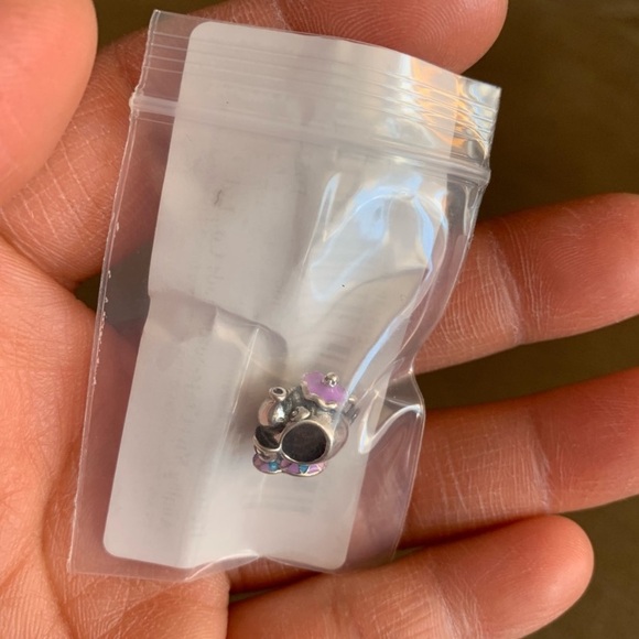 NWOT Disney Beauty And The Beast Mrs. Potts & Chip Charm Sterling Silver 925 - Picture 2 of 9